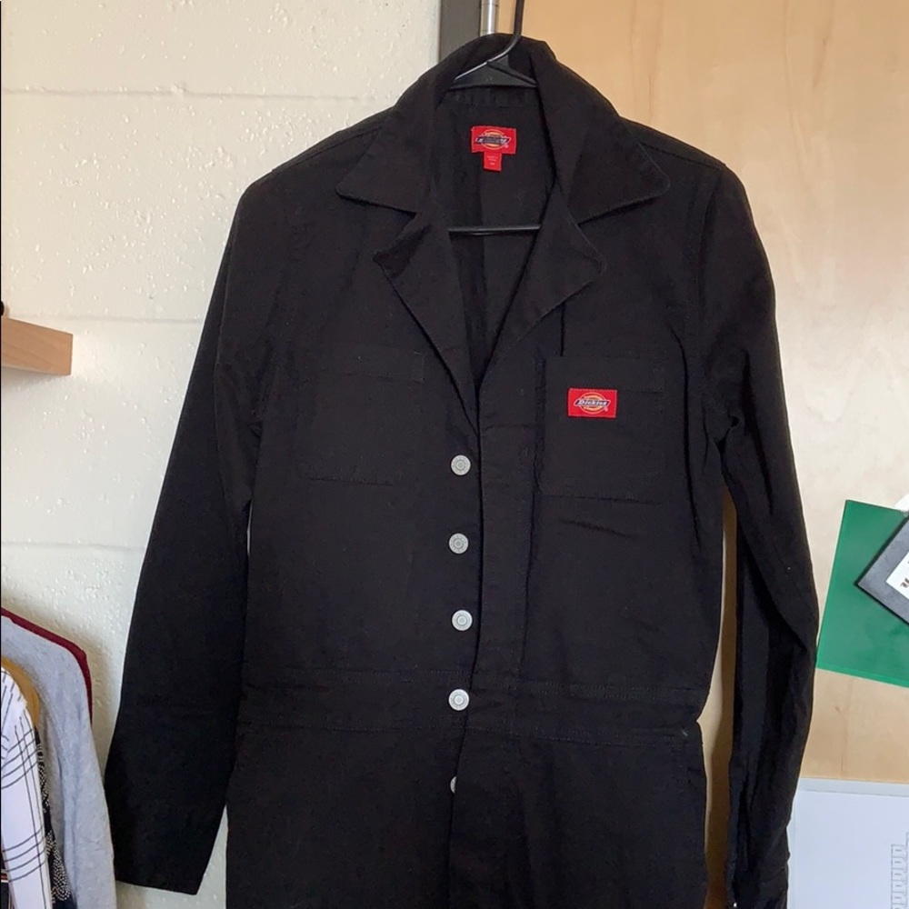 Black Twill Coveralls Dickies x Urban Outfitters